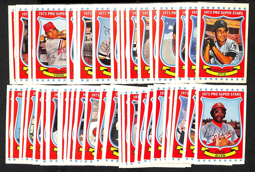 1973 Kellogg's 2D Baseball Card Set (54 Cards)