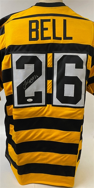 Le'Veon Bell Signed Throwback Steelers Jersey - JSA