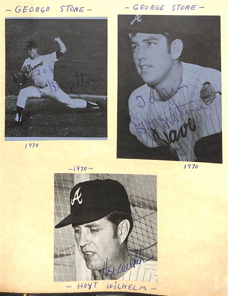 Over (102) Signed 1940-1969 Newspaper/Magazine Clippings w/ (5) Mize, (2) Sparma, Rolfe, Schoendienst, Many 1969 Mets - JSA Auction Letter