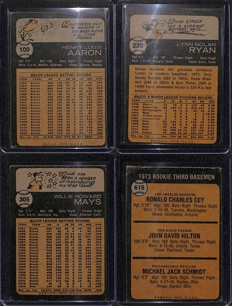 1973 Topps Baseball Complete Set