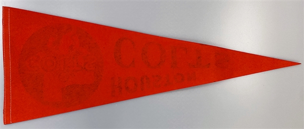 1960s Houston Colts Full-Size Pennant