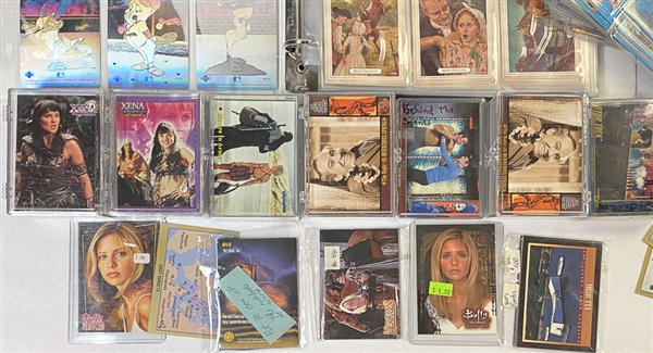 Lot of Non-Sports Cards, Partial Sets, & Sets from the Past 40 Years - Sets inc. Xena, Star Trek, (2) Wild Wild West