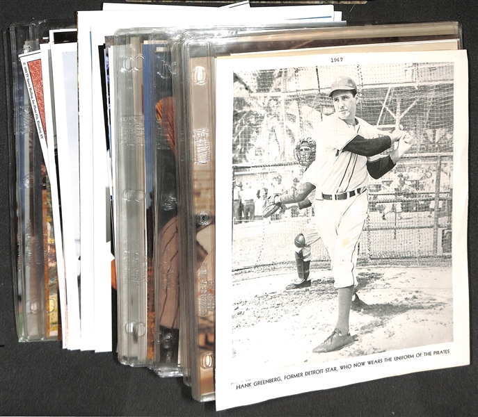 Over (110) Baseball Photos, Images, & Prints - Mostly Yankees - Many HOFers Inc. Mantle and DiMaggio