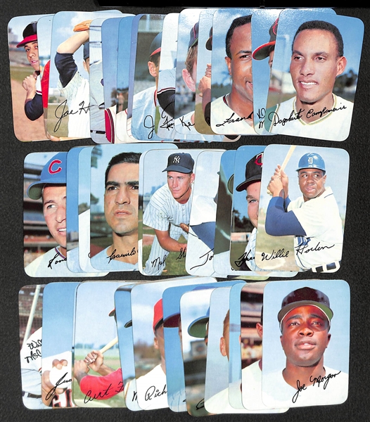 Pack Fresh 1969 Topps Super Set (Missing 6 Cards Above) - 60 of 66 Cards - MANY HIGH GRADE CONDITION!