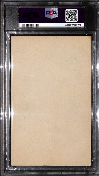 1926-29 Exhibits Lefty O'Doul (Postcard Back - Blank Back) Graded PSA 5