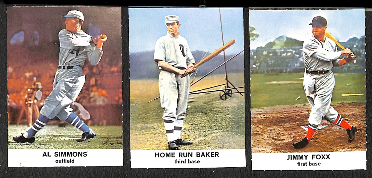 1961 Complete Set of (33) High-Grade Golden Press Baseball Cards