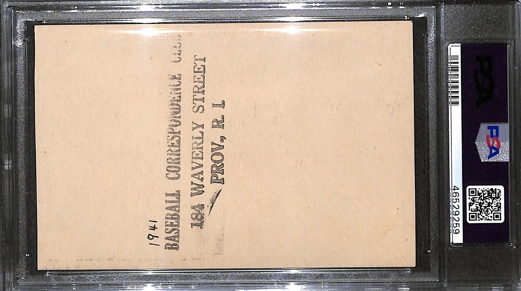 1929 R315 Lou Gehrig Card Graded PSA Authentic