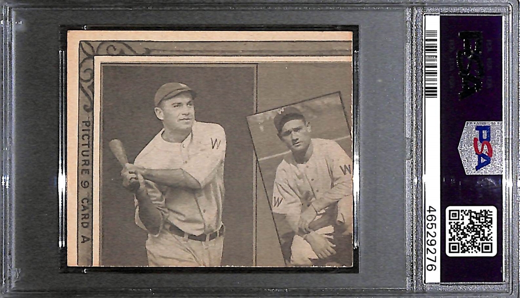 1935 Goudey 4-in-1 #9A Benge, Fitzsimmons, Koenig, Zachary Graded PSA 6