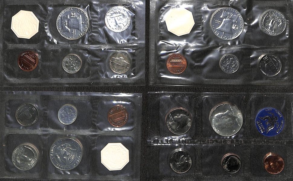 US Proof Coin Sets from 1962, 1963, 1964, & 1965 From The United States Mint