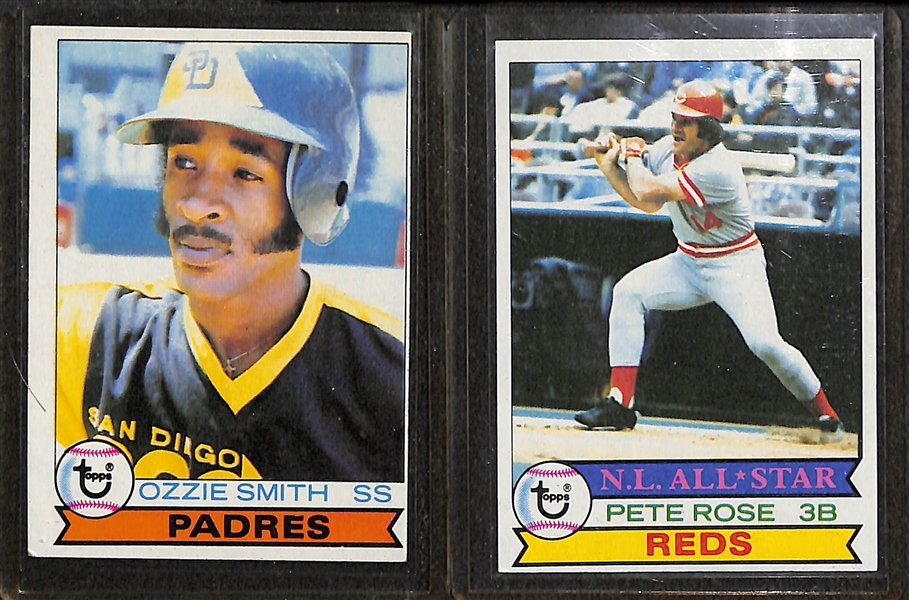 1979 Topps Complete Baseball Card Set (All 726 Cards in the Set) w. Ozzie Smith Rookie Card