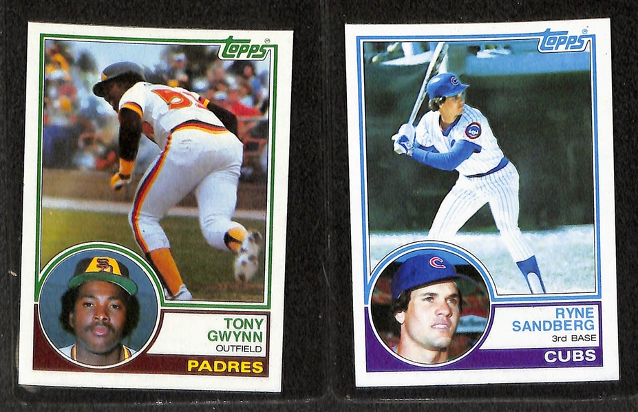 1983 Topps and (2) 1984 Topps Complete Baseball Card Sets