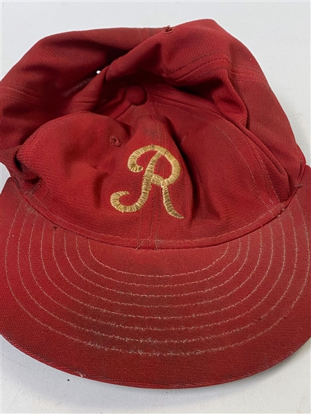 Original Reading Phillies Likely Game-Used Hat Attributed to Former Phillies Pitcher Bill Wilson (c. 1960s)