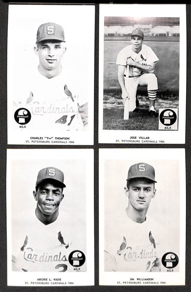 1966 Foremost Milk St. Petersburg Cardinals Sparky Anderson