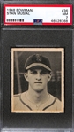 RARE High-Grade 1948 Bowman Stan Musial #36 Rookie Graded PSA 7