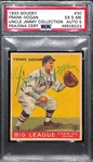 1933 Goudey Frank "Shanty" Hogan #30 PSA 5 MK (Autograph Grade 5)  Highest Grade (Pop 1) Only 2 Others PSA/DNA Graded (Both "Authentic") - d. 1967