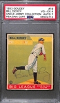 1933 Goudey Bill Dickey #19 PSA 4 (Autograph Grade 7) - Only 22 PSA/DNA Exist w. Only 1 Graded Higher! (d. 1993)