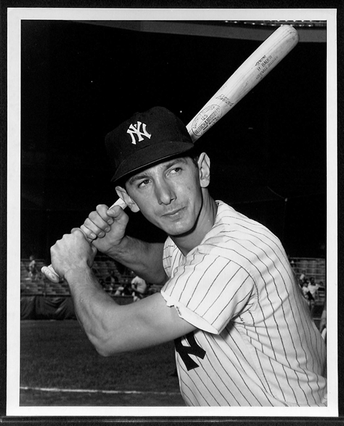 Original c. 1960s Billy Martin Type 1 Photo  (8x10) by Don Wingfield - PSA/DNA Letter of Authenticity