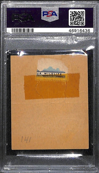 Rare (1/1) 1934 Batter-Up Zeke Bonura #141 PSA Authentic (Autograph Grade 9) - ONLY ONE PSA GRADED