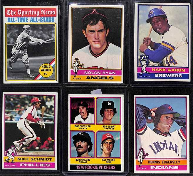 High-Quality 1976 Topps Baseball Card Complete Set