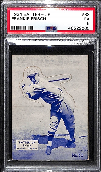 1934 Batter-Up Frankie Frisch #33 PSA 5