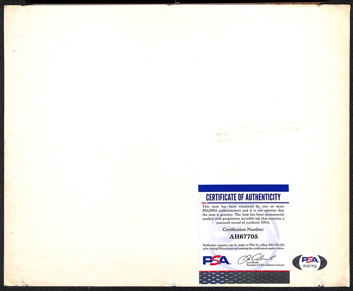 Ira Gershwin Signed 8x10 Photo - PSA/DNA COA