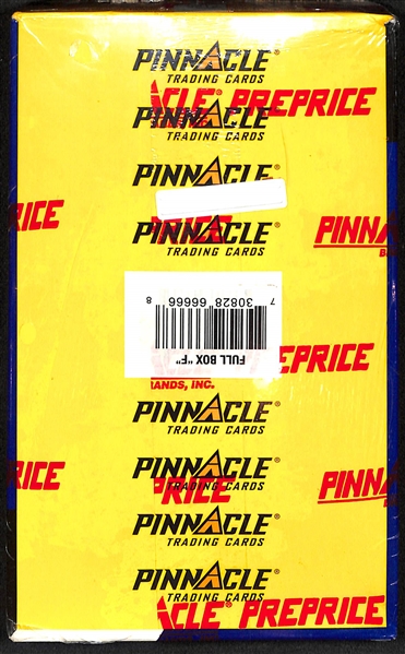 1998 Score Pinnacle Football Sealed Retail Box (36 packs/360 cards - Peyton Manning and Randy Moss Rookie Year)