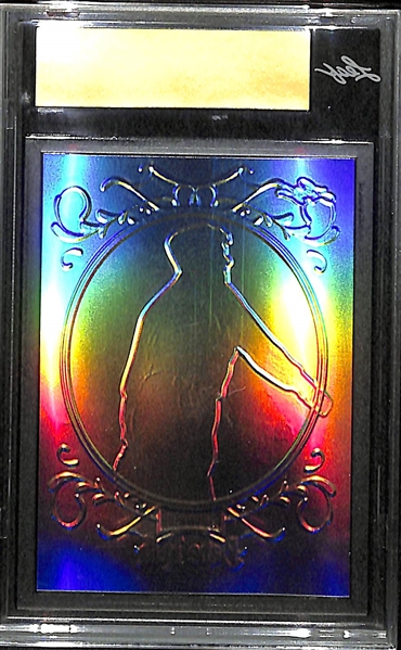 2019 Leaf Metal Rare Pre-Production Proof - Prismatic Blue Numbered 1/1 of Card #24