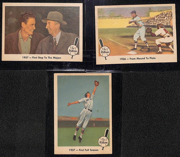 1959 Fleer Ted Williams Baseball Card Almost Complete Set