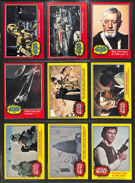 Lot of 570+ Topps Star Wars/Empire Strikes Back/Return of the Jedi Cards & Stickers from 1977-1983 