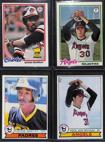 Lot of 2 Topps Baseball Complete Sets From 1978 & 1979
