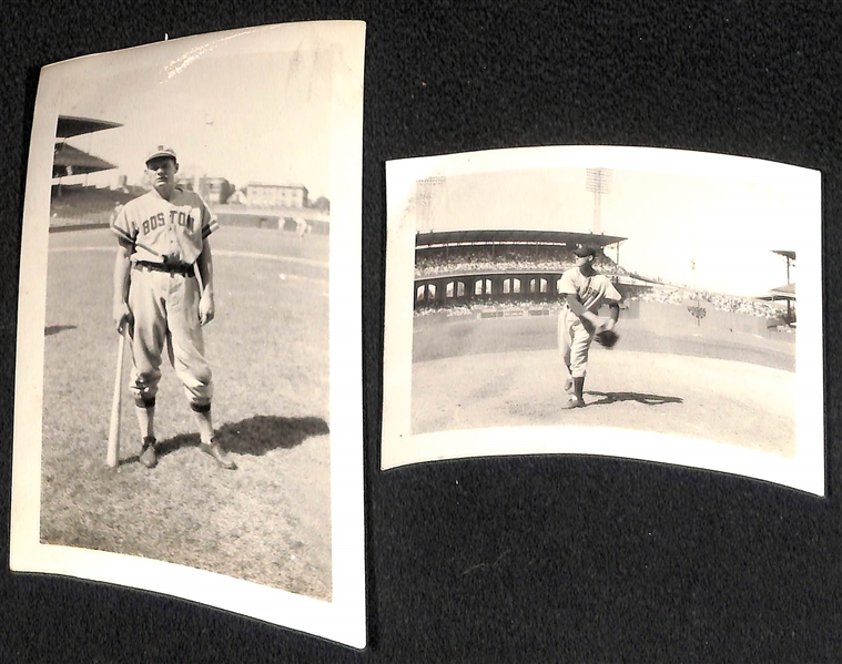 Lot of (39) EF Collins Baseball Photographs (From 2.5x3.5 to 4x6) Inc. Luke Appling, Gus Mancuso, Averill, Al Lopez, Max West, Red Ruffing. +