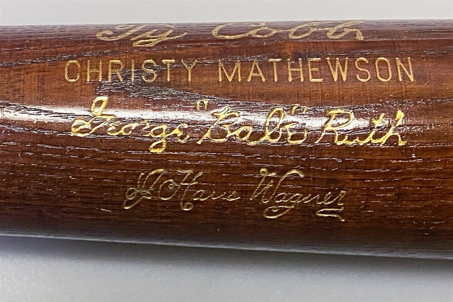 1936 Commemorative Hall of Fame Induction Bat #462/500 - First Issue of the Induction Bats by Cooperstown