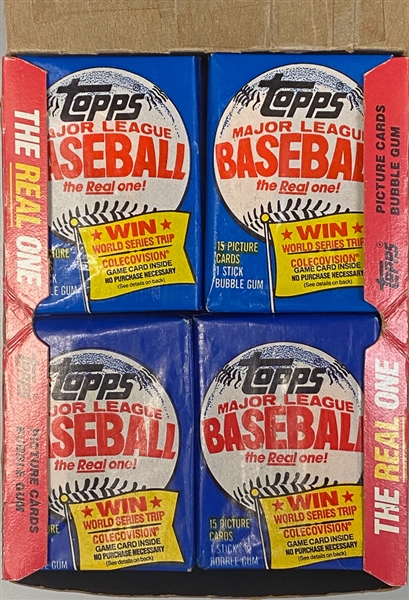 1983 Topps Baseball Unopened Wax Box (36 Sealed Packs)