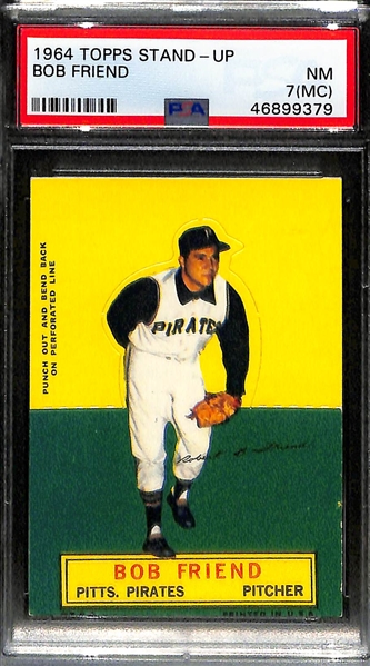 Lot of (3) 1964 PSA Graded Topps Baseball Cards w. Harmon Killibrew PSA 7