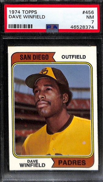 Lot of (3) 1965-1974 PSA Graded Topps Baseball Cards w. Joe Morgan Rookie Graded PSA 2