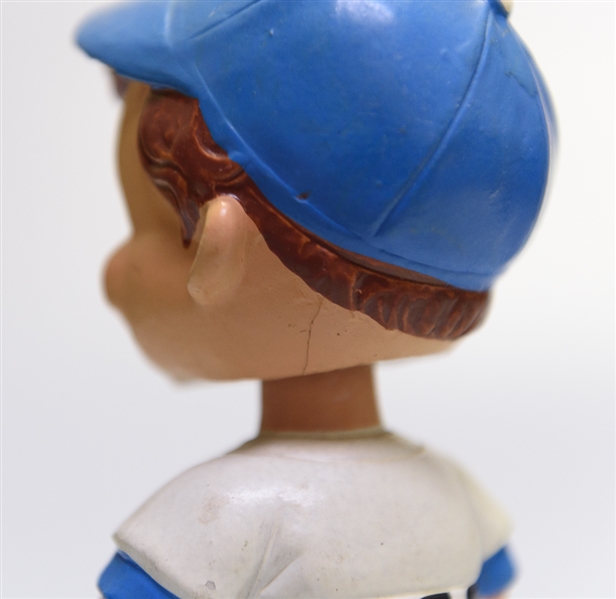 1960s LA Dodgers Green Circle Base Boy Head Bobble Head