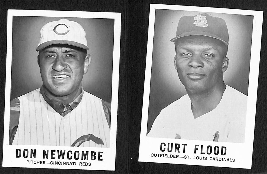 Lot of Over (160) 1960 Leaf Baseball Cards w. Cepeda, Bunning, Flood, Newcombe (Multiple Partial Sets)