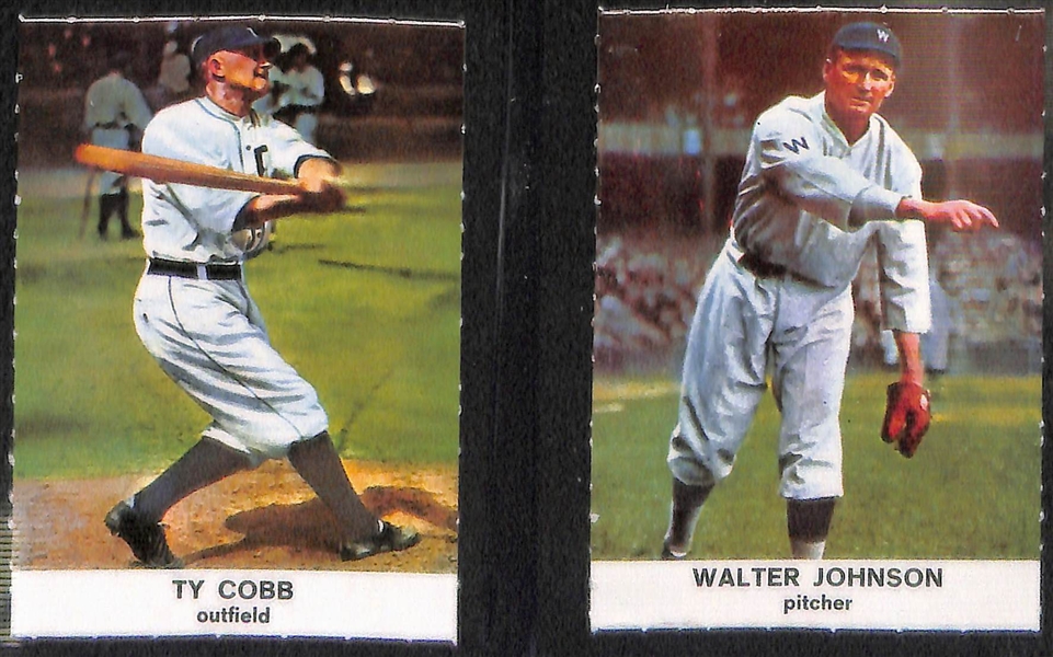 High-Quality 1961 Golden Press Baseball Card Complete Set (All 33 cards) - High Quality Condition!