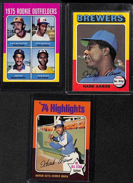 High-Quality 1975 Topps Baseball Card Complete Set