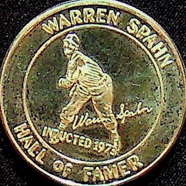 Lot of 4 - Baseball Greats Silver Coins - 1 Troy Oz .999 Silver Each - Johnny Mize, Warren Spahn, Harmon Killebrew, Ty Cobb