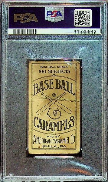 1909 E90-1 American Caramel Fred Clarke (Philadelphia) - PSA 1