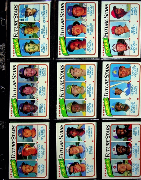 1980 Topps Baseball Card Complete Set of 726 Cards