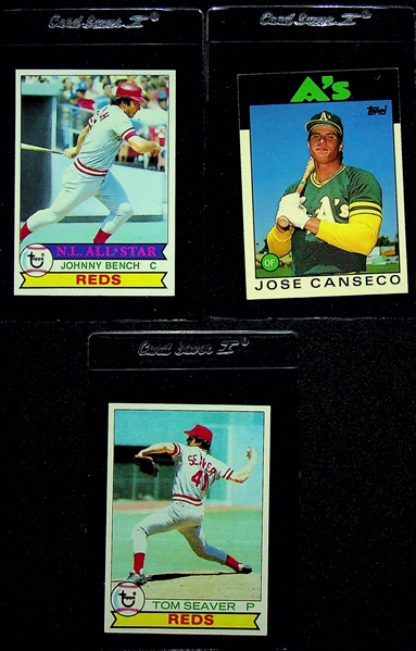 Lot of 23 Baseball Cards - Stars & Rookies - w. 1994 SP Alex Rodriguez Foil Rookie Card PSA 8