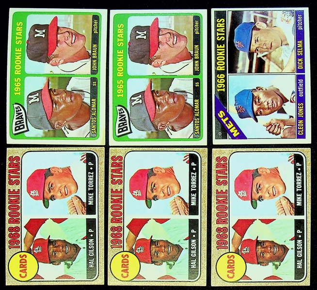 Lot of 100+ 1960s Topps Rookie Cards w. 1965 Joe Morgan Rookie Card