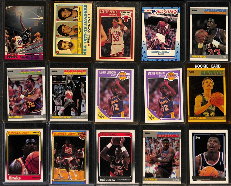 Lot of 53 Basketball Cards Inc. 34 Michael Jordan Cards w. Inserts
