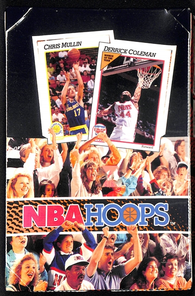 1991-92 Upper Deck and NBA Hoops Series 1 Factory Sealed Basketball Wax Boxes