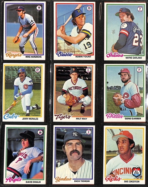 1978 Topps Baseball Card Complete Set of 726 Cards w. Eddie Murray Rookie