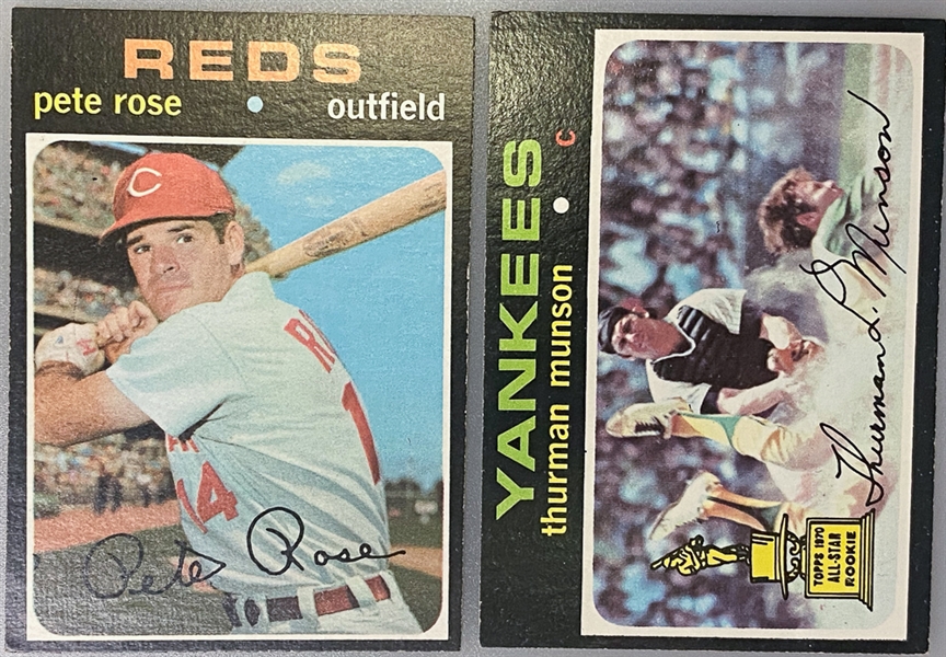 1971 Topps Baseball Card Complete Set of 752 Cards w. Baker/Baylor Rookie Card