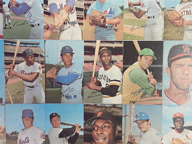 1971 Topps Super Baseball Card Uncut Sheet