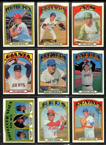1972 Topps Baseball Card Complete Set (All 787 Cards!)